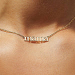 Mother's Day 18K Gold Non-Tarnish Necklace