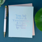 Elizabeth Gilbert Brave & Fascinating Card