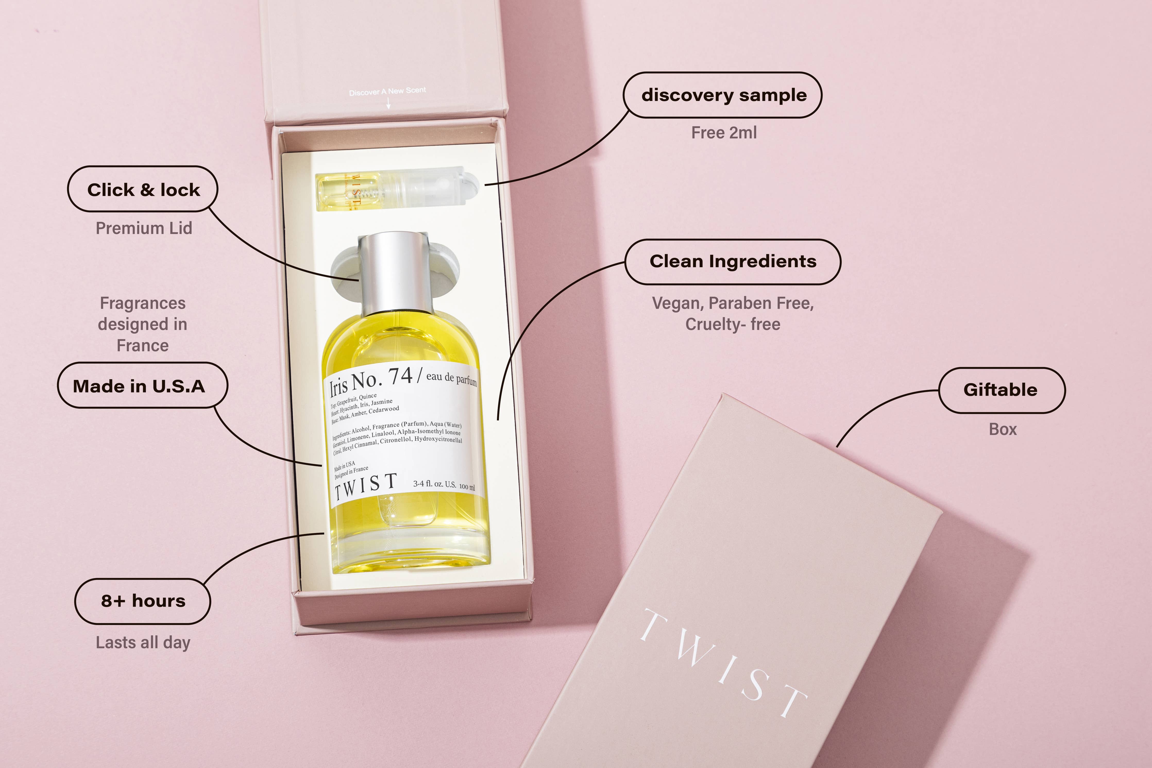 Twist Iris No. 74 Inspired by C. Chance Eau Tendre Perfume
