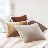 Nacazcol Pillows (each) - Brown/Caramel