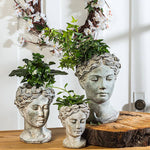 Xs Women Head Planter-6.5"H