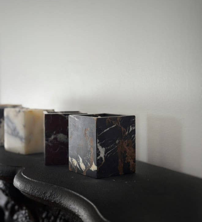 Marble Candle- White Label Ready