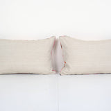 Pink Silk Ikat Velvet Pillow