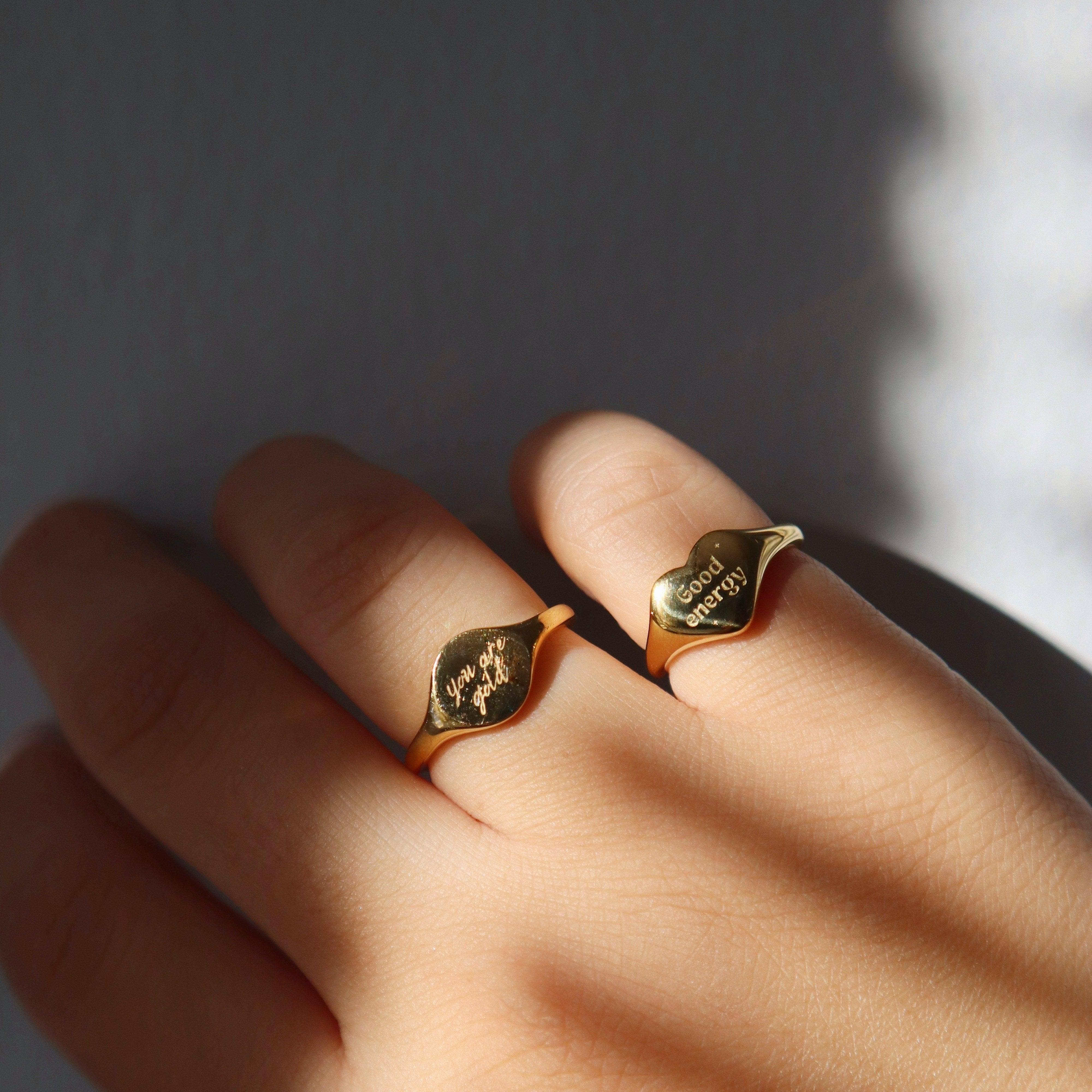 Good Energy Heart Ring