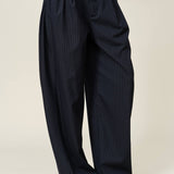 STRIPE CLASSIC BARREL PANTS