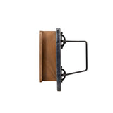 Louisa Cookbook Holder Acacia Wood Marble & Metal