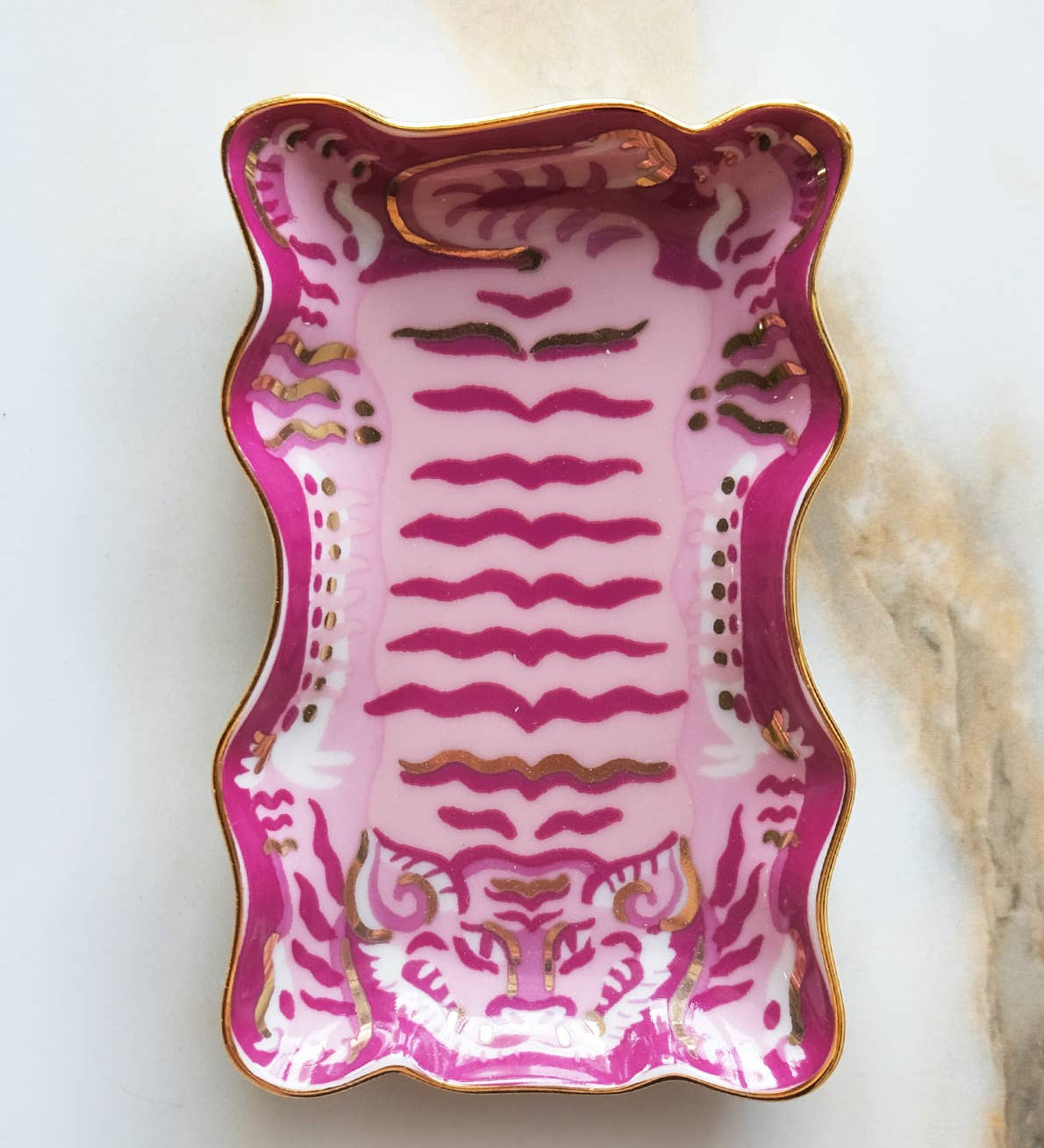 Tibetan Tiger Trinket Dish