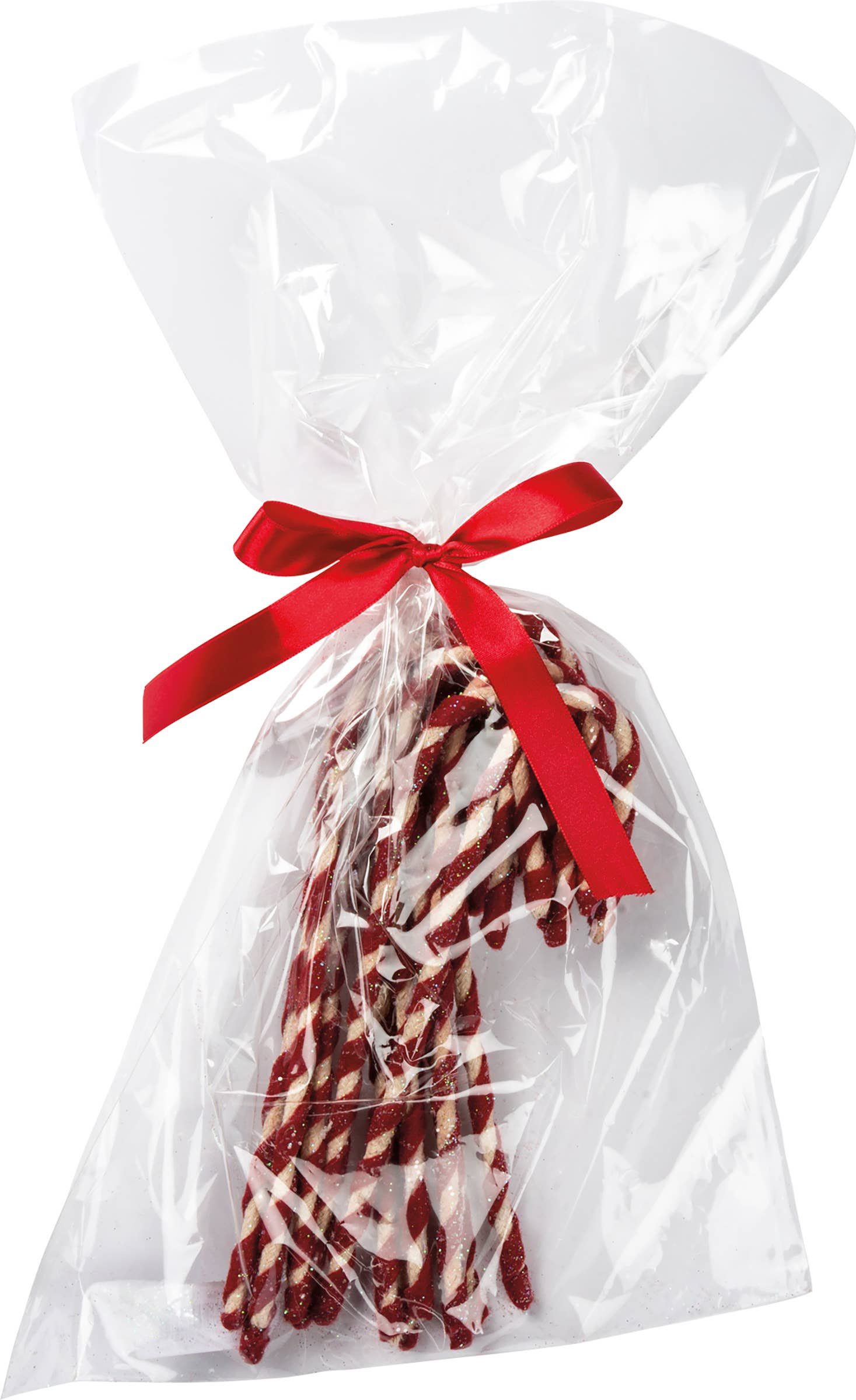 Fabric Candy Cane Ornament