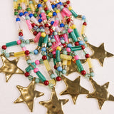 Whimsical Star Beaded Necklace