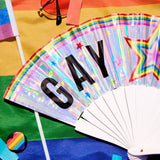 Pride Gay Icon Fan | rainbow, parade, festival