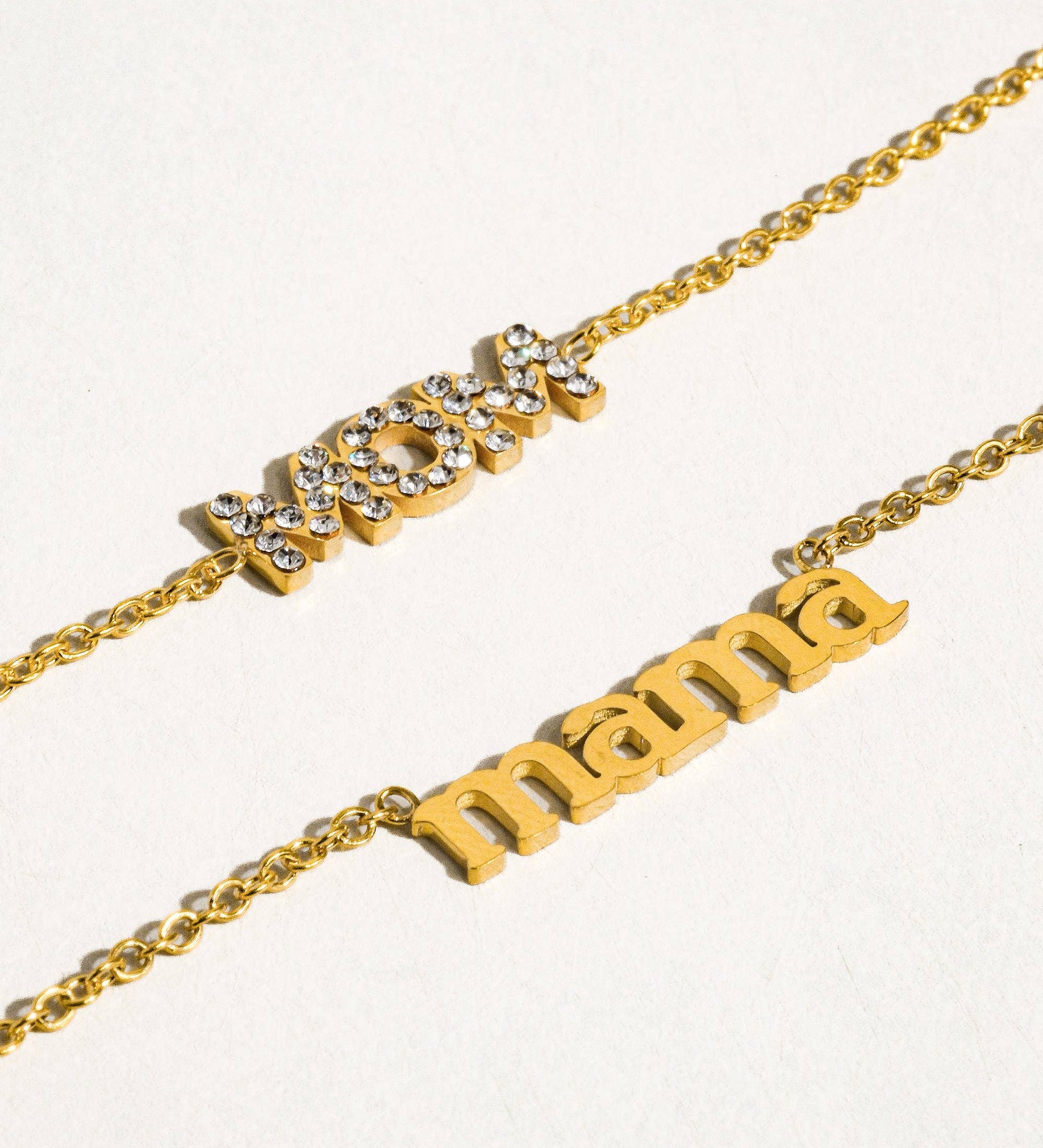 Mother's Day 18K Gold Non-Tarnish Necklace