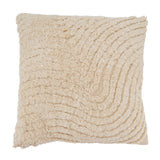 Wavy Bliss Tufted Throw Pillow