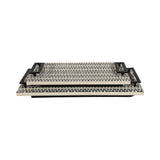 Trays Set of 2 - Black/White Wood Handled, 18/22 in.
