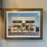 Prada Marfa Framed Print 11 x 14