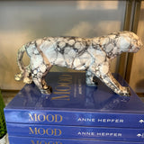 Ceramic Panther Sculpture