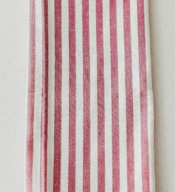 French Striped Dish Towel