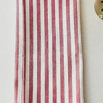French Striped Dish Towel