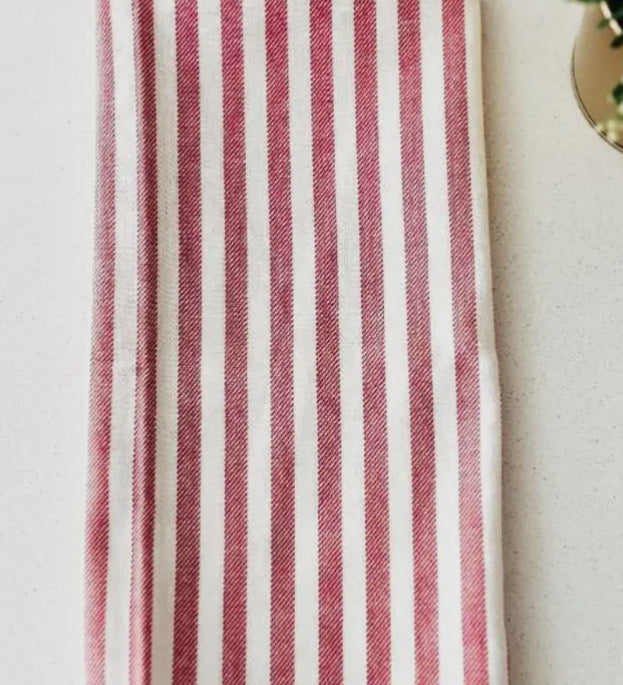 French Striped Dish Towel