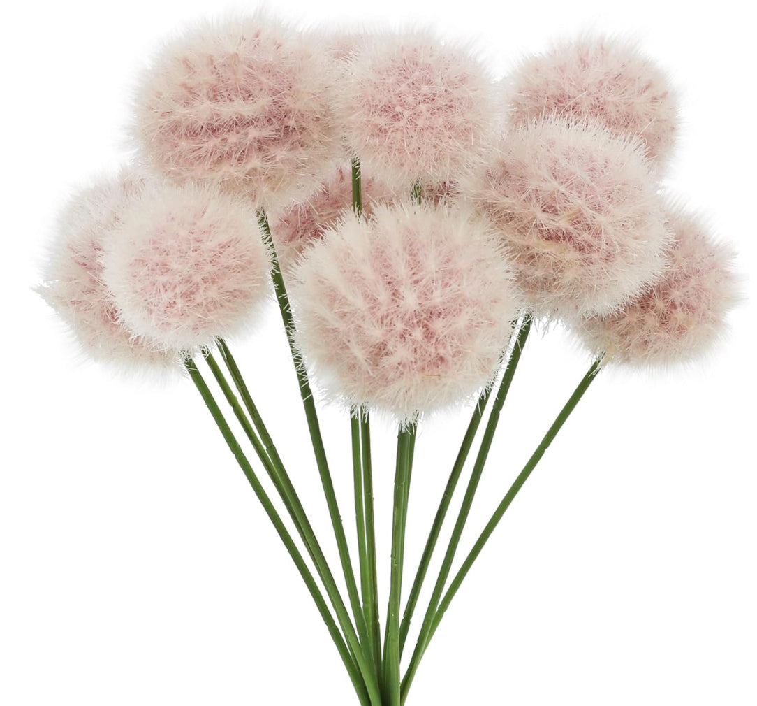 Light Pink Pom Pom Bush