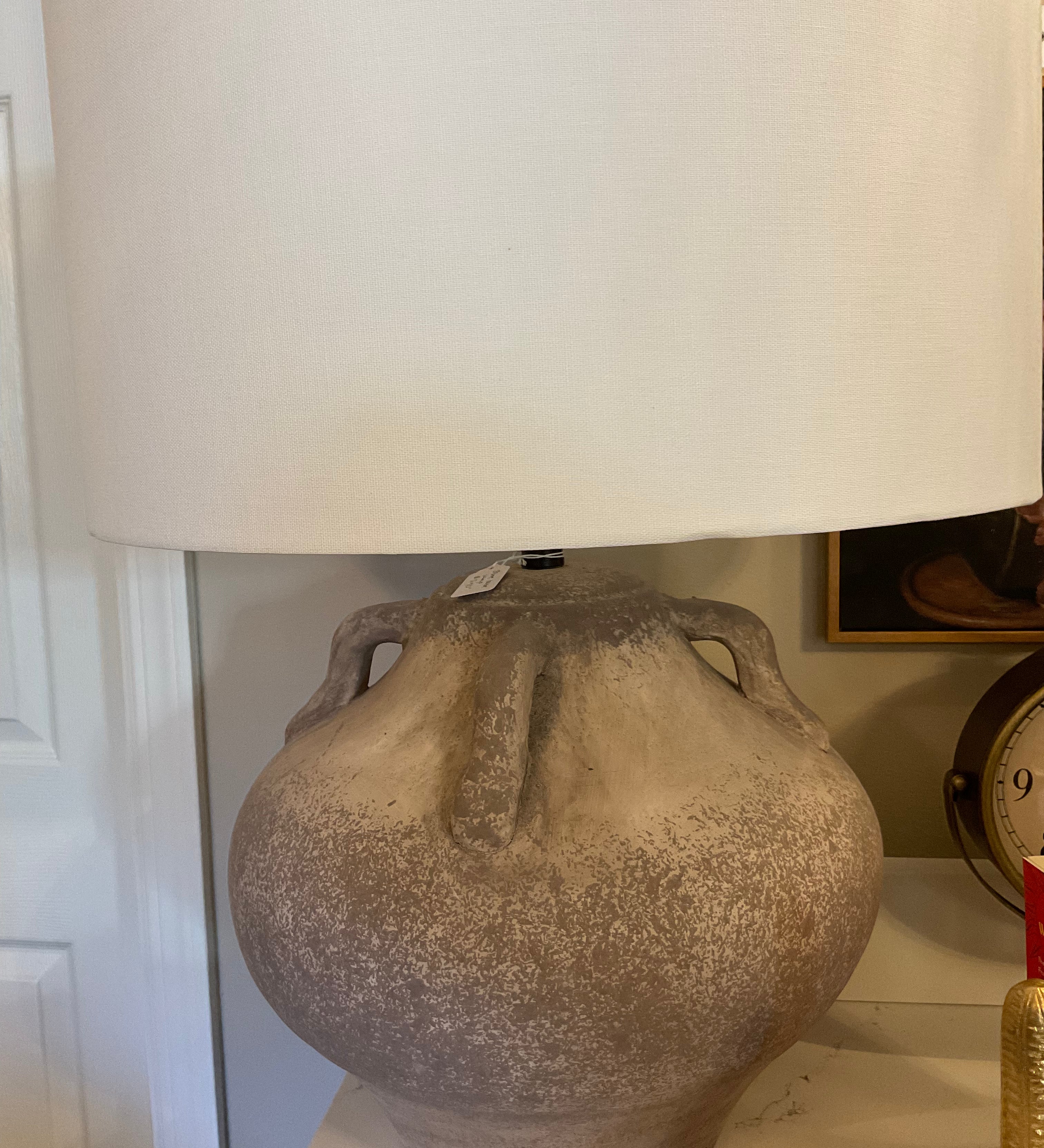 Oversized Stone Lamp