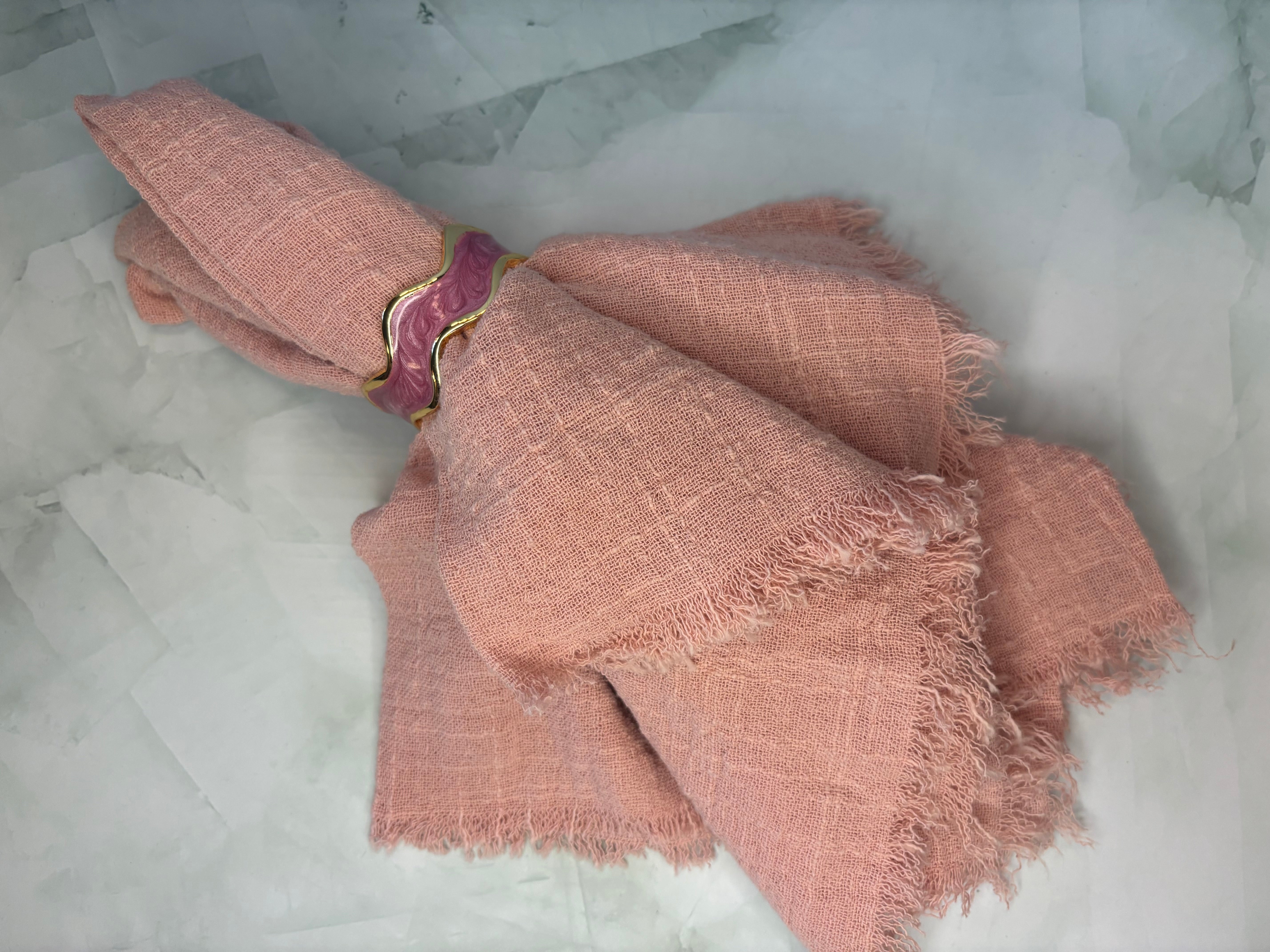 Pink Napkins Set of 4