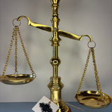 Justice Scale Sculpture