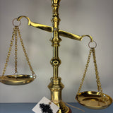 Justice Scale Sculpture