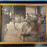 Ballet Class Vintage Frame