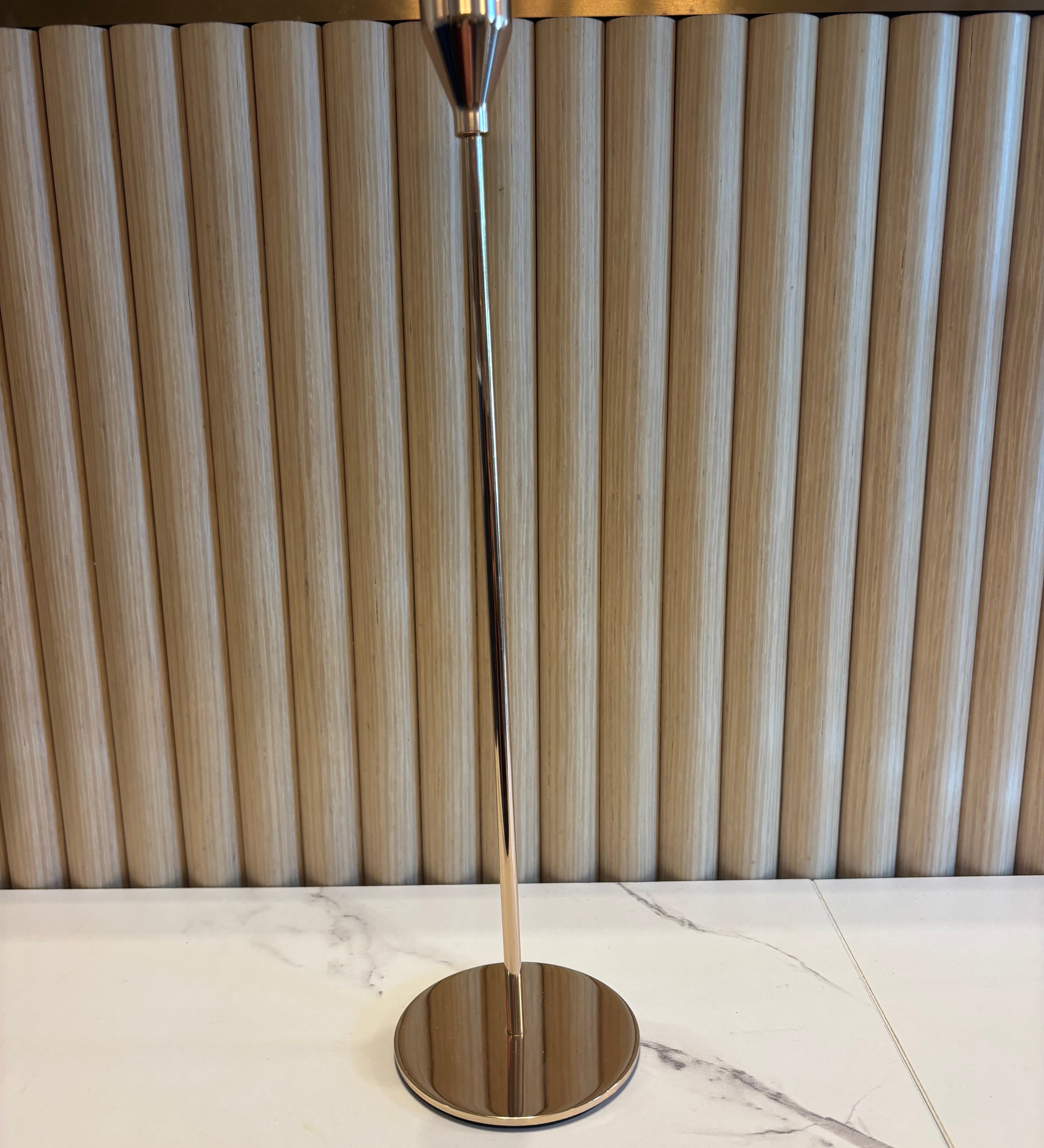 Gold Taper Candle Holder 