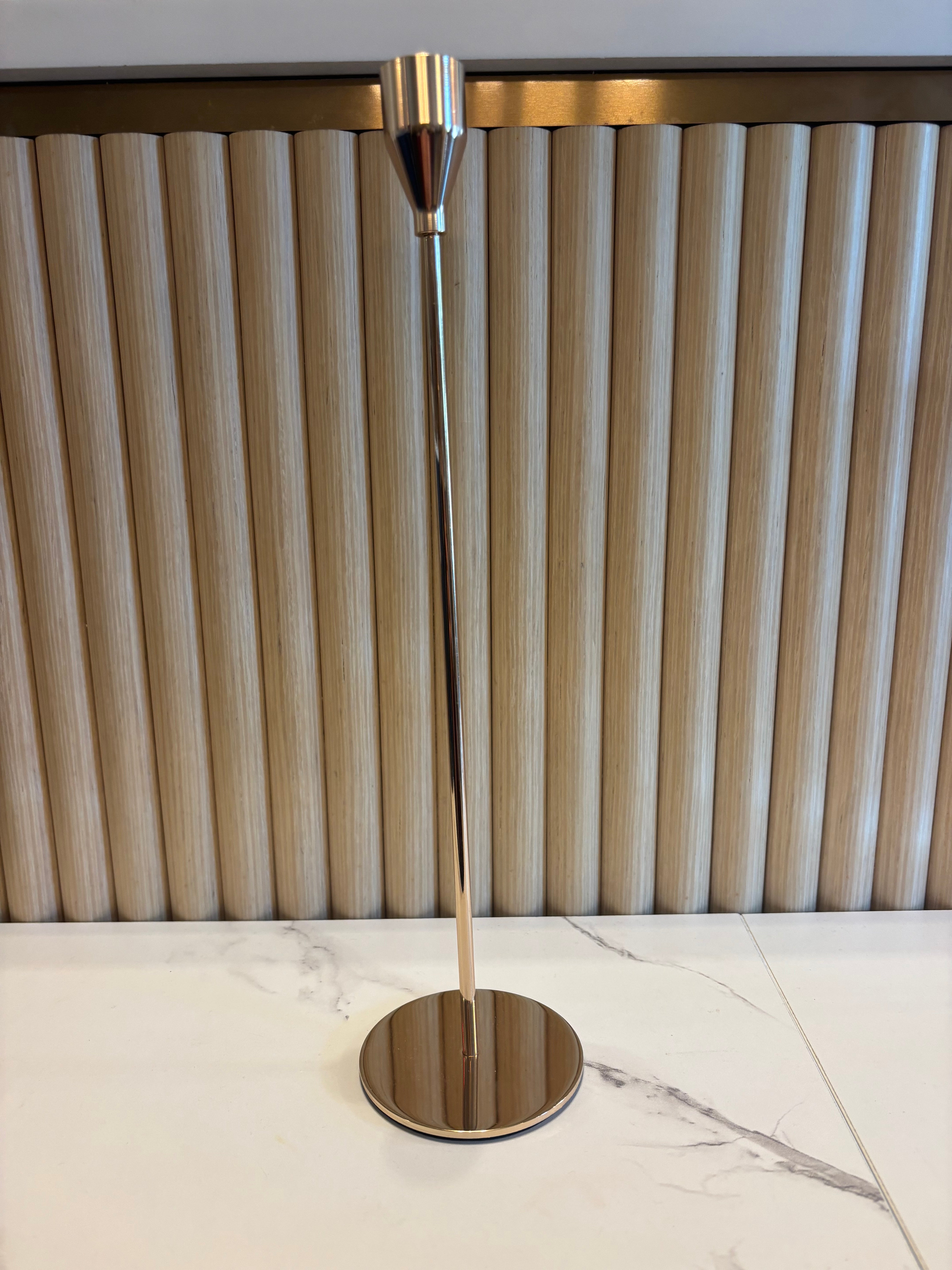 Gold Taper Candle Holder 