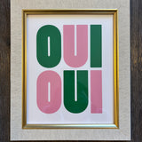Oui Oui Wall Art