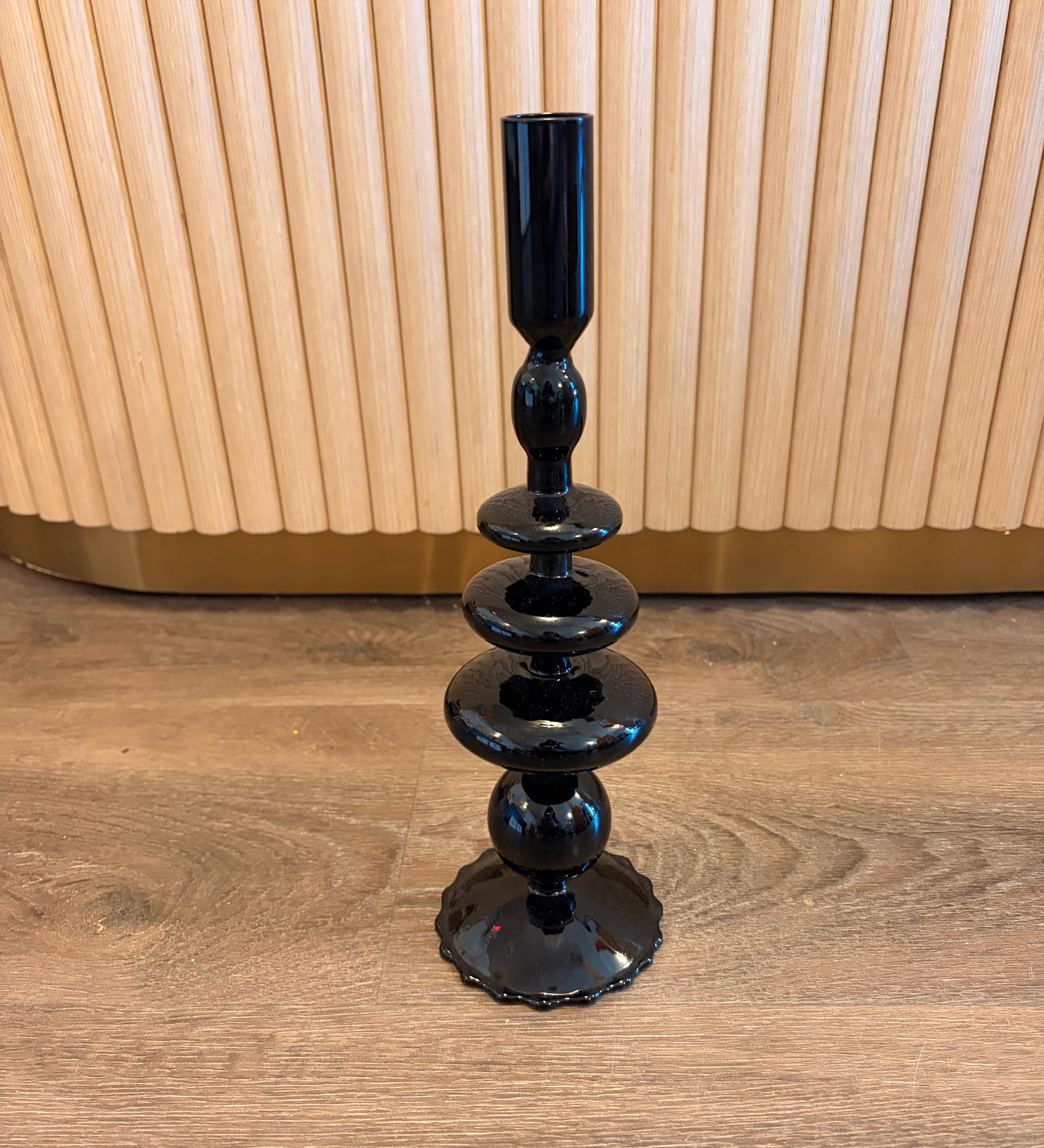 Black Taper Holder