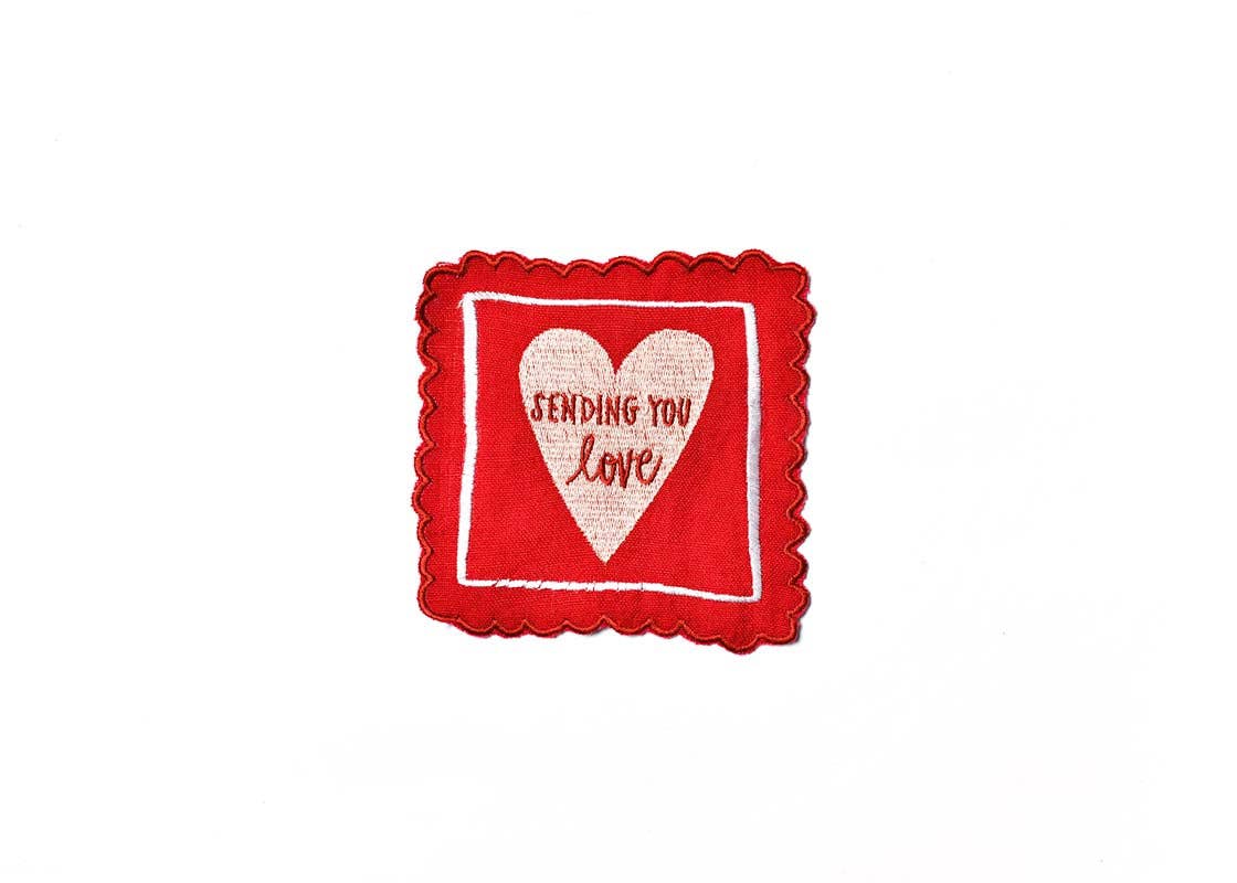 Stamp of Love Cocktail Napkins Set of 4