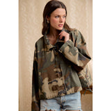 CAMO WINDBREAKER JACKET