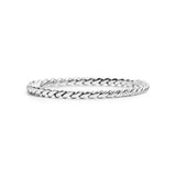 Stainless Steel Braided Stacking Ring - Hypoallergenic