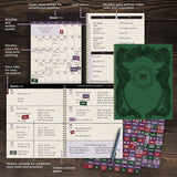 2026 Crest Large Weekly Monthly Planner