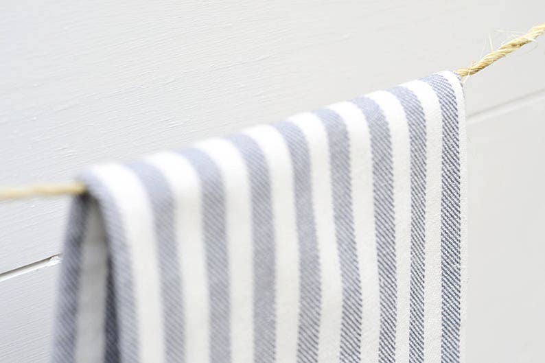 French Striped Dish Towel