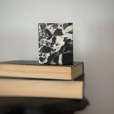 Black Marble Candle - White Tea + Thyme