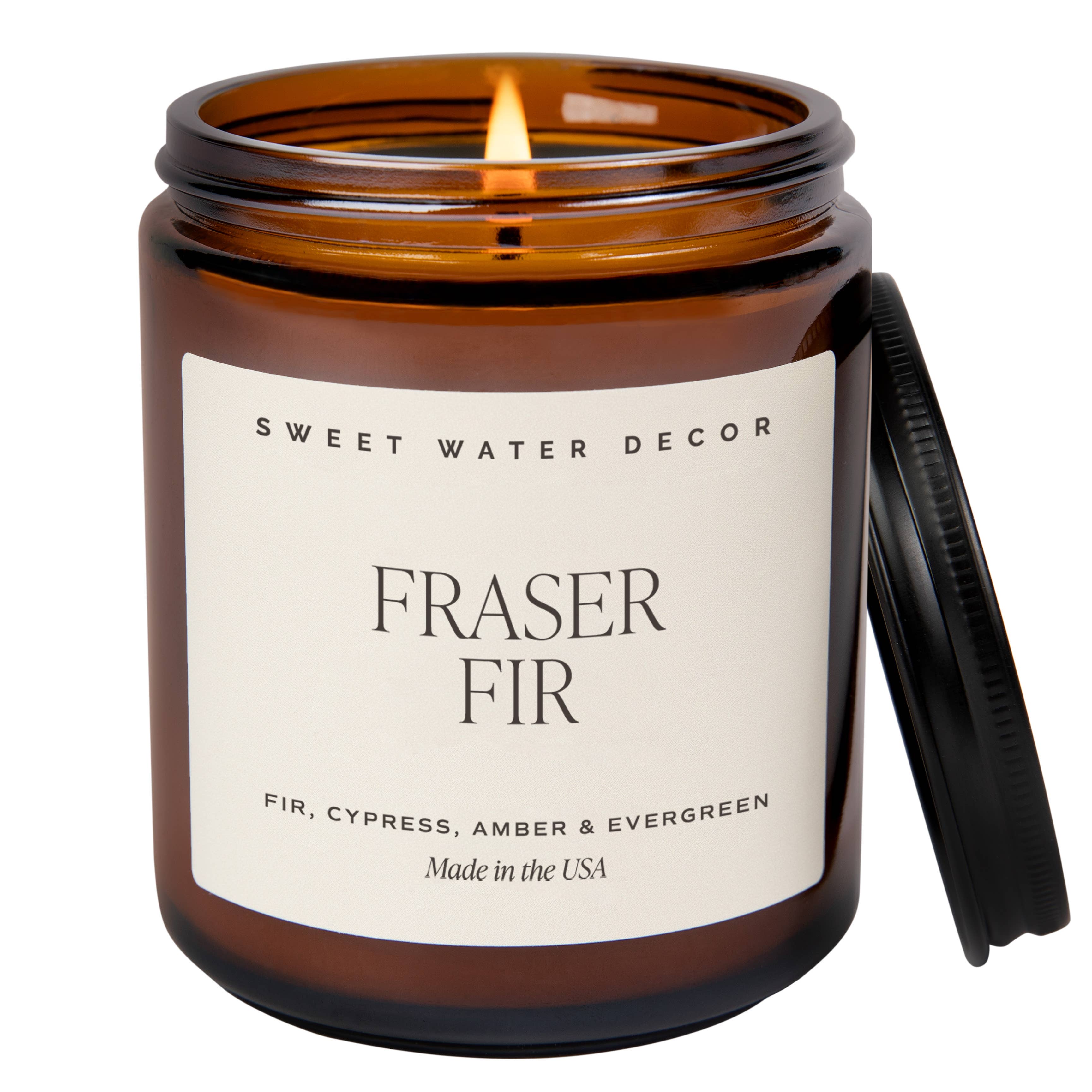 Fraser Fir 9 oz Soy Candle - Christmas Home Decor & Gifts