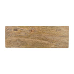 Hazel Footed Stool Mango Wood Farmhouse Riser