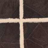 Distinct Patchwork Leather Pillow