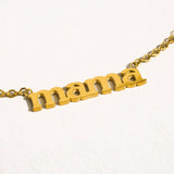 Mother's Day 18K Gold Non-Tarnish Necklace