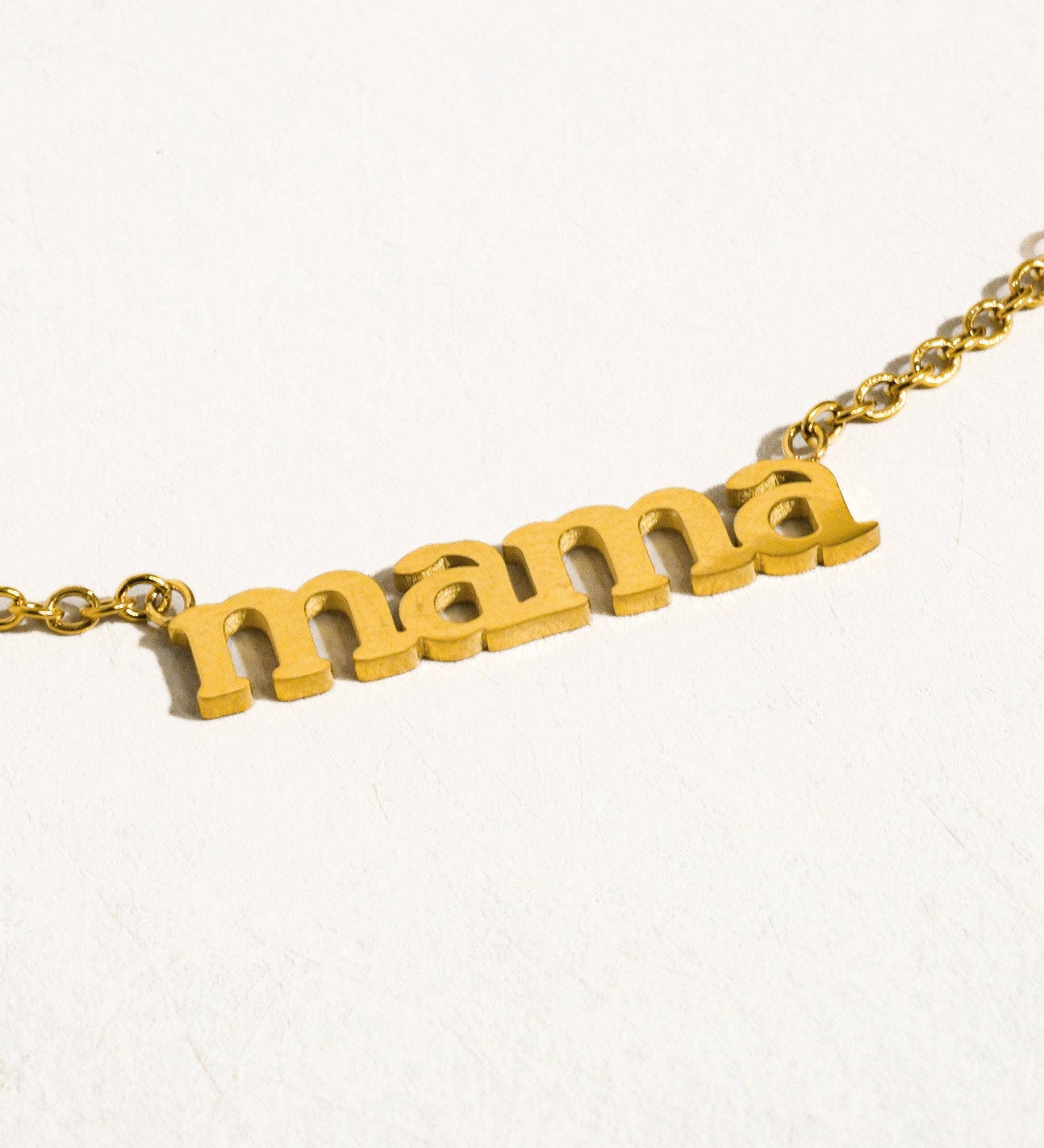 Mother's Day 18K Gold Non-Tarnish Necklace
