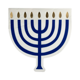 HNK1141 - Shaped Menorah Luncheon Napkin