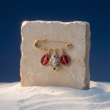 Virgin Mary Brooch