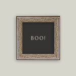 Boo Antique Framed Antique Art