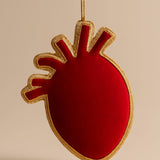 Human heart ornament