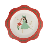 NUT1143 - Nutcracker Bamboo 9" Plate Set of 4