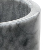 Marble Utensil Holder, White, 4.75" x 4.75" x 7"