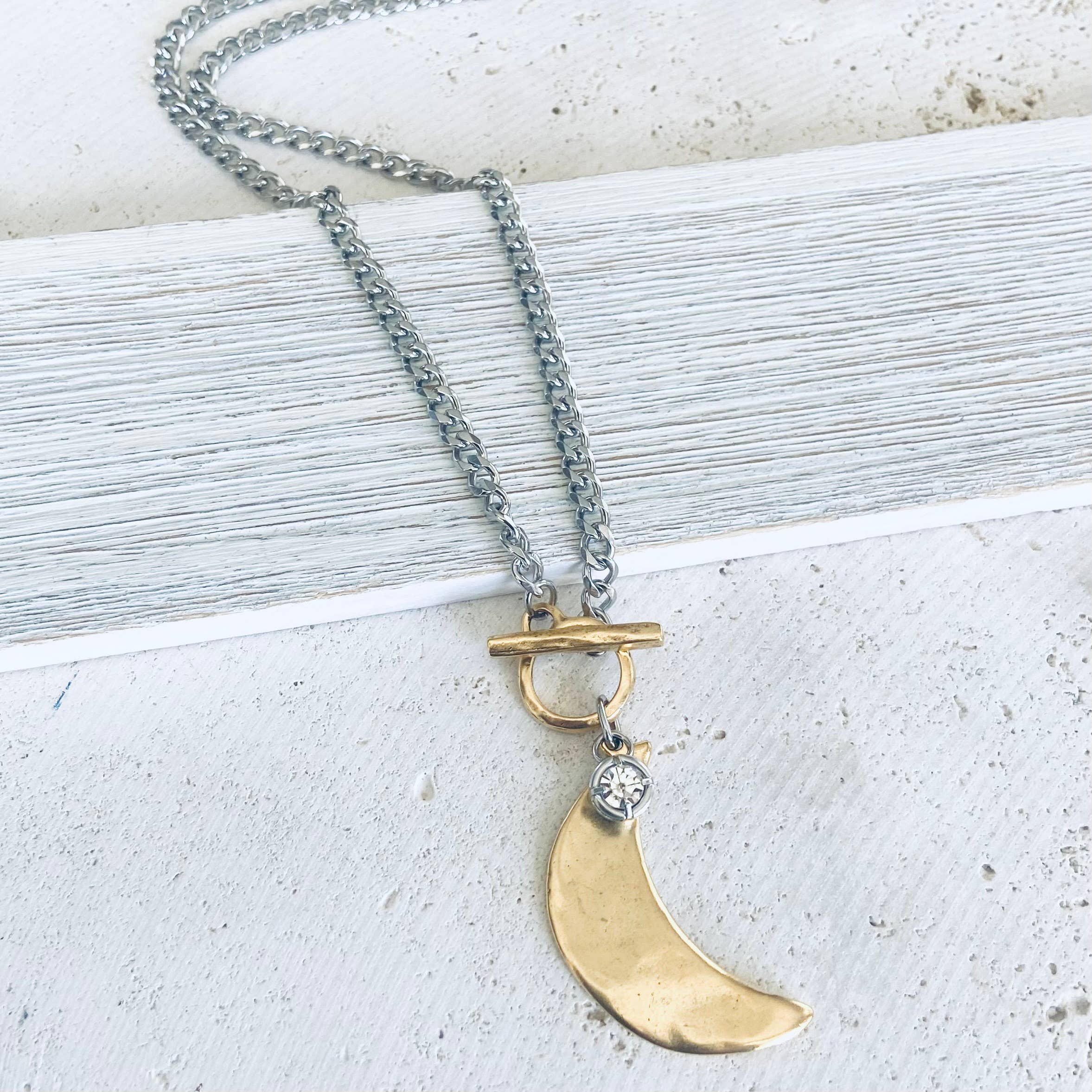 Star moon heart mixed meta necklaces no tarnish jewelry 2025